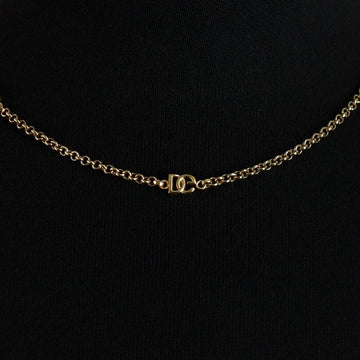 DOLCE & GABBANA Goldene Metallkette mit DG-Logo COLLANA für Damen AA66048 158505206 [P]
