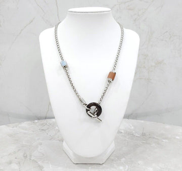 Hermes New Melie Melo Swift Mixed Metal Necklace H077291FPAP 154072851 [P]