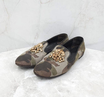 GIUSEPPE ZANOTTI Camo Cubic Flachschuh 37 140950544 [P]