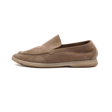 LORO PIANA ブラウンスエードサマーウォークメンズローファー aa66034 158511440 [P]