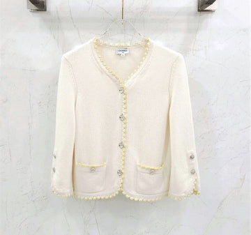 CHANEL CC-Button Cashmere Cardigan P78338 144755495 [P]