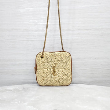 Saint Laurent Jamie Cube Chain Crossbody Bag 671861 158514674 [P]
