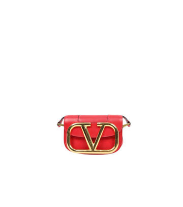 Valentino Red V Logo Crossbody Bag 63461 158516510 [P]