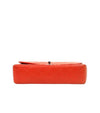 CHANEL Orange Lambskin Quilted Top Handle Tote Bag 64403 158516564 [P]
