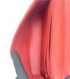 CHANEL Orange Lambskin Quilted Top Handle Tote Bag 64403 158516564 [P]