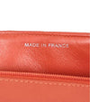 CHANEL Orange Lambskin Quilted Top Handle Tote Bag 64403 158516564 [P]