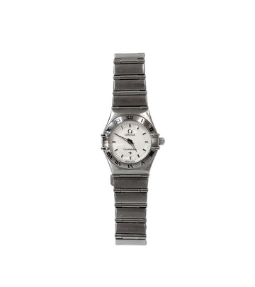 OMEGA 22 mm Constellation Stahl Quarz Uhr 60230 158516627 [P]