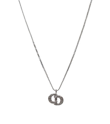 DIOR Cubic CD Silber Halskette 56637 158516636 [P]