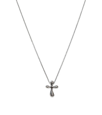 TIFFANY & CO クロスシルバーネックレス 55277 158520169 [P]