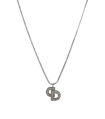 DIOR Cubic CD Silber Halskette 53136 158520217 [P]