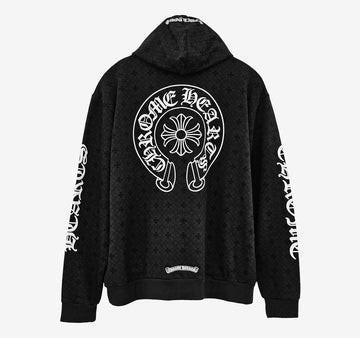 CHROME HEARTS Pullover mit Horseshoe-Logo in Schwarz 22XQXRBY 158459939 [P]