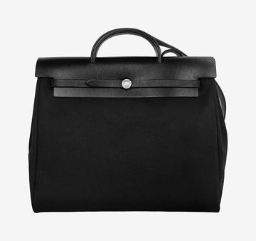 HERMES エルバッグ GM ブラック フラップ JCA1IK89 158437080 [P]