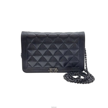 CHANEL WOC Crossbody Bag Black CHB081013 151516916 [P]
