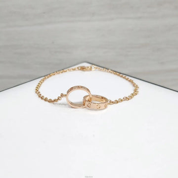 CARTIER 18k Liebeskette Armband 18K Roségold B6027000 158530015 [P]