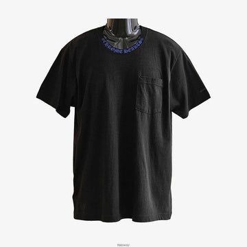 CHROME HEARTS ネックレタリングTシャツ L ブラック 158531442 [P]