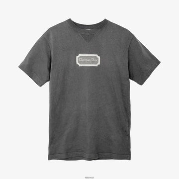Dior Couture Logo T-Shirt XS Gray 343J696C0554 158531449 [P]