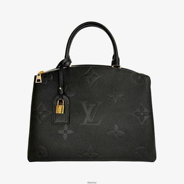 Louis Vuitton Grand Palais Empreinte Tote Bag Black M45811 158531818 [P]