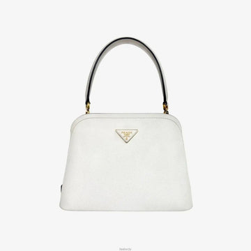 PRADA Saffiano Martine Small Weiß 12AQPJN8 157179962 [P]
