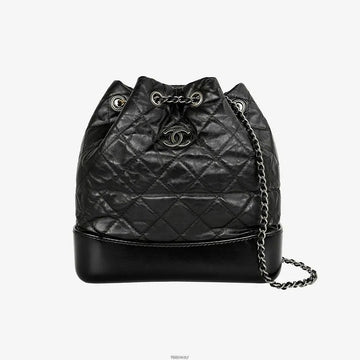CHANEL Gabrielle Rucksack klein schwarz 25-Nummer Z6IL41TH 158532021 [P]