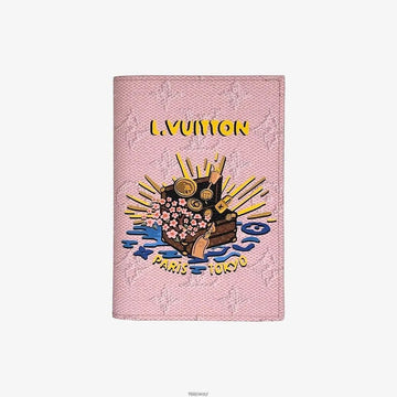 Louis Vuitton Unused Passport Pocket Cover Organizer M25968 Pink 9W8GEL1D 158532971 [P]