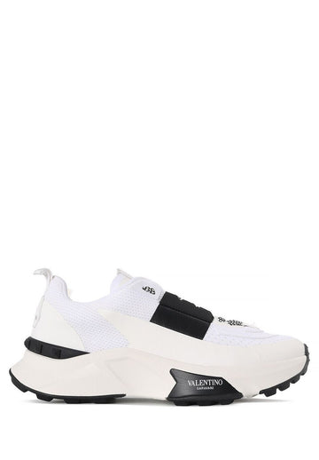 VALENTINO ロースニーカー ホワイト×ブラック 4Y0S0H96 PTN 6L0 88924379 [P]