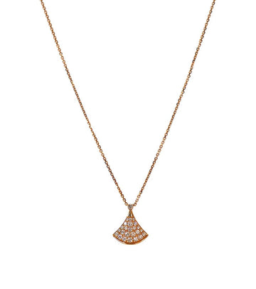 Bulgari Divas Dream Diamond Gold Necklace 65458 158543150 [P]
