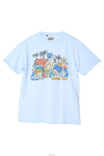 GALLERY DEPT サーフシャックTシャツ ライトブルー GDSST1035 157655539 [P]