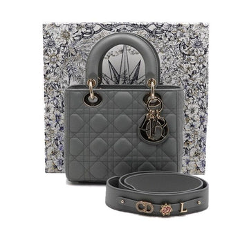 Dior Lady My ABC Small Gray Tote Bag 158543262 [P]