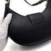 CELINE 114493DGQ Medium Schultertasche aus schwarzem Kalbsleder mit goldenen Details von 2023 158543288 [P]