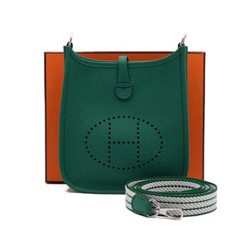 Hermes Evelyne 16 TPM Amazon Vert Vertigo Clémence Silver Shoulder Bag and Crossbody Bag 66142 158543292 [P]