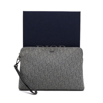 Dior Ruthenium Oblique Jacquard Canvas Strap Pouch Clutch Bag 2ESCA251DOS 158543294 [P]