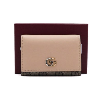 Gucci GG Supreme Marmont Flap Card Case 790067 158545821 [P]