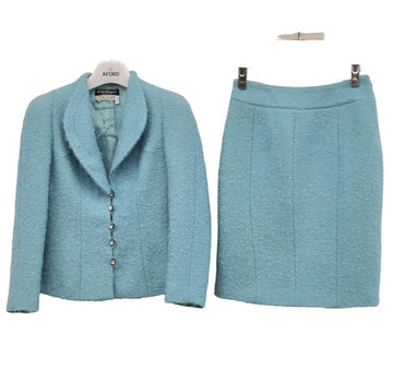 Salvatore Ferragamo Mohair Wool Blouson Skirt Setup AFD022152N 150786478 [P]