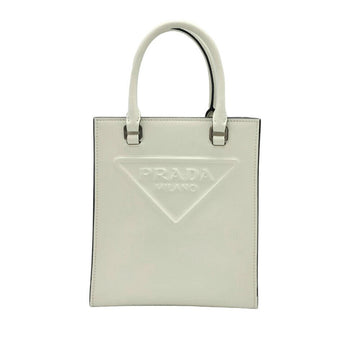 Prada Embroidered Logo Tote Bag 152756833 [P]