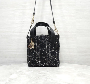 DIOR トートバッグ スモール ツイード カナージュ M2835ODFG 157148504 [P]