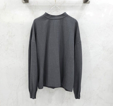 DIOR Wool Mockneck Shirt mit Rückenknopf 393C665B5925 150397201 [P]