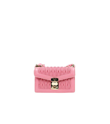 MIU MIU Rosa Matlassee Schultertasche 64253 158579423 [P]