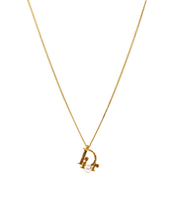 DIOR Perlen Oblique Gold Halskette 64376 158585721 [P]