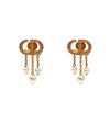 Dior Petite Pearl Earrings 64769 158585850 [P]
