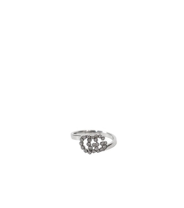 Gucci 18K White Gold GG Ring 64934 158585874 [P]