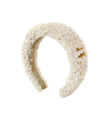 MIU MIU Shearling Haarschmuck 65425 158585879 [P]