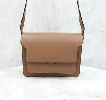 Marni Medium Calfskin Trunk Shoulder Bag 130792802 [P]