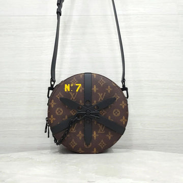 LOUIS VUITTON Neuwertige limitierte NO7 Monogram Radbox Crossbody-Tasche 158590003 [P]