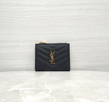 SAINT LAURENT Monogrammatelassé Geldbörse 575879 157126676 [P]