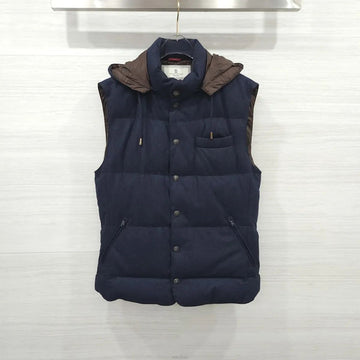 Brunello Cucinelli Cashmere Wool Hooded Vest 158590580 [P]