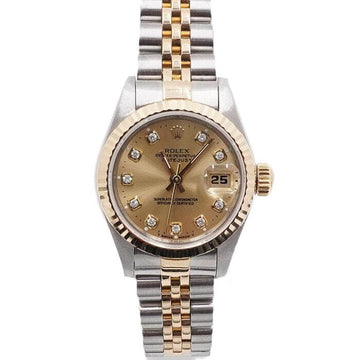 Rolex Datejust 26mm Women's Watch with 10 Diamonds 69173 158592400 [P]