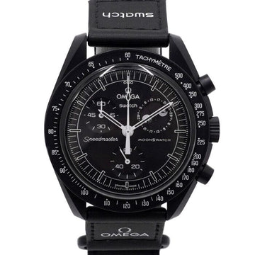 SWATCH Bioceramic Moon Mission to the Moon New Moon 42mm Quarz Herrenuhr aa66199 158592604 [P]