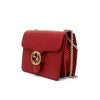 Gucci Red Interlocking Small Chain Shoulder Bag with Gold Hardware 510304 158592776 [P]