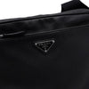 Prada Black Vitello Leather Triangle Logo Messenger Bag Shoulder Bag Crossbody Bag 2VH094 158592783 [P]