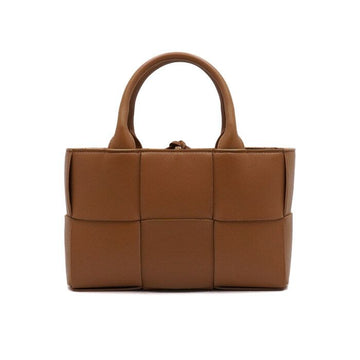BOTTEGA VENETA Mini Arco Tote Bag aus braunem Kalbsleder 709337 158592797 [P]